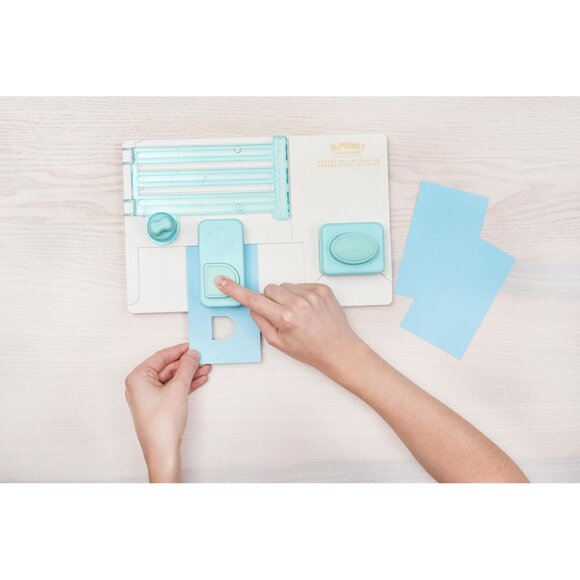 We R Memory Keepers Alphabet Punch Board Letters Numbers Poster Hole Crafts Arts - Picture 4 of 10